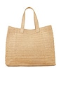 view 2 of 4 You Me And The Sea Tote in Sand Fuchsia & Petal