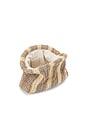 view 4 of 4 Stella Clutch in Natural & Sand
