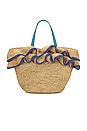 view 1 of 4 Joey Tote in Turquoise