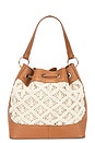 view 3 of 5 Lotus Drawstring in Cream & Tan