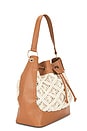 view 4 of 5 Lotus Drawstring in Cream & Tan