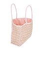view 4 of 4 Torino Tote in Natural & Petal