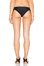 view 3 of 4 Stretch Side Bikini Bottom in Black