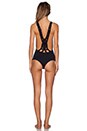 view 3 of 3 Resort One Piece Swimsuit in Black