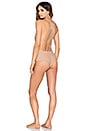 view 1 of 4 Macrame One Piece Swimsuit in Sand