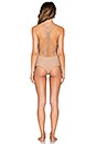 view 4 of 4 Macrame One Piece Swimsuit in Sand