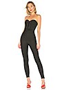 view 1 of 3 Felicia Strapless Jumpsuit in Black