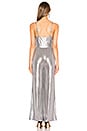 view 3 of 3 Dalia Jumpsuit in Silver