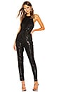 view 1 of 4 Sky Beaded Jumpsuit in Black