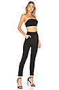 view 2 of 3 Remy Bandeau Pant Set in Black