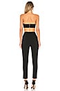 view 3 of 3 Remy Bandeau Pant Set in Black