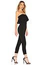 view 2 of 3 Reina Ruffle Jumpsuit in Black