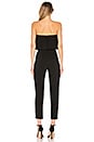 view 3 of 3 Reina Ruffle Jumpsuit in Black