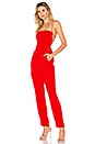 view 2 of 4 Kathleen Strappy Jumpsuit in Red