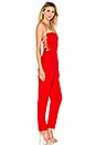 view 3 of 4 Kathleen Strappy Jumpsuit in Red