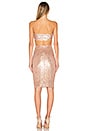 view 3 of 4 Chloe Sequin Set in Champagne