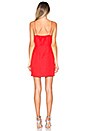 view 3 of 3 Raquel Lace Up Dress in Red