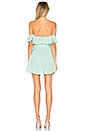 view 3 of 3 Jolene Ruffle Wrap Dress in Seafoam