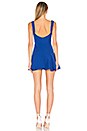 view 3 of 3 Wendy Fit & Flare Dress in Cobalt