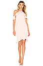 view 1 of 3 Natalia Ruffle Halter Dress in Blush