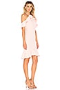 view 2 of 3 Natalia Ruffle Halter Dress in Blush