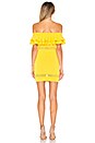view 3 of 3 Emilie Tiered Knit Dress in Yellow