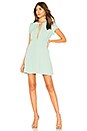 view 1 of 3 Elise Fit & Flare Dress in Seafoam