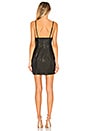 view 3 of 3 Becca Faux Leather Dress in Black