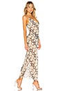 view 2 of 3 Dina Draped Maxi Dress in Snake