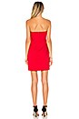 view 3 of 3 Alessia Sweetheart Bodycon Mini Dress in Cherry