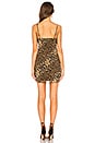 view 3 of 3 ROBE EN CHIFFON CARMELLA in Leopard
