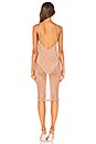 view 3 of 4 Madyson Mesh Halter Dress in Rose Gold