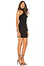 view 2 of 3 Julie One Shoulder Mini Dress in Black