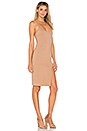 view 2 of 3 Sina Bodycon Midi Dress in Nude