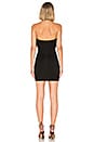 view 3 of 3 Sasha Strapless Fringe Dress in Black