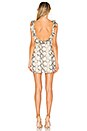 view 3 of 3 Carmina Ruffle Mini Dress in Snake