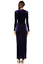 view 3 of 3 Miranda Deep V Maxi Dress in Purple