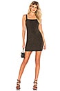 view 1 of 4 Melissa Sparkle Mini Dress in Black & Gold