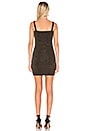 view 3 of 4 Melissa Sparkle Mini Dress in Black & Gold