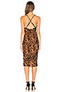 view 3 of 3 ROBE JULANA in Leopard Burnout