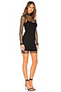 view 2 of 3 Kacey Fishnet Dress in Black