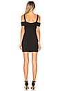 view 3 of 3 Evie Cold Shoulder Mini Dress in Black