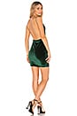 view 2 of 3 Miri Backless Mini Dress in Emerald