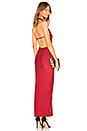 view 4 of 4 Kyra Halter Maxi Dress in Red