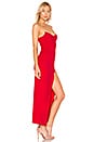 view 2 of 3 Ryleigh Strapless Maxi Dress in Red