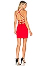 view 1 of 4 Solene Backless Mini Dress in Red