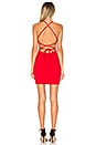 view 4 of 4 Solene Backless Mini Dress in Red