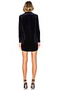 view 3 of 4 Vella Velvet Mini Dress in Navy