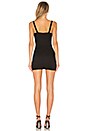 view 3 of 3 Cici Square Neck Mini Dress in Black
