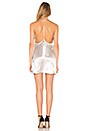 view 3 of 3 Lucia Metallic Mini Dress in Silver